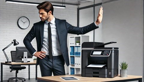 Posso annullare anticipatamente il noleggio della stampante?
