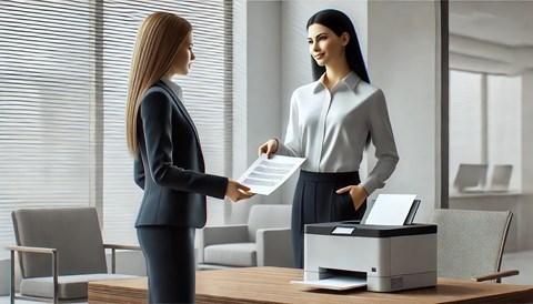Di quale documentazione ho bisogno per elaborare il mio leasing di stampanti?